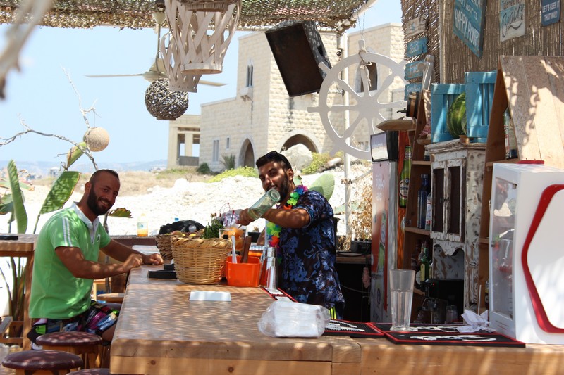 Tonic Beach Bar on Sunday